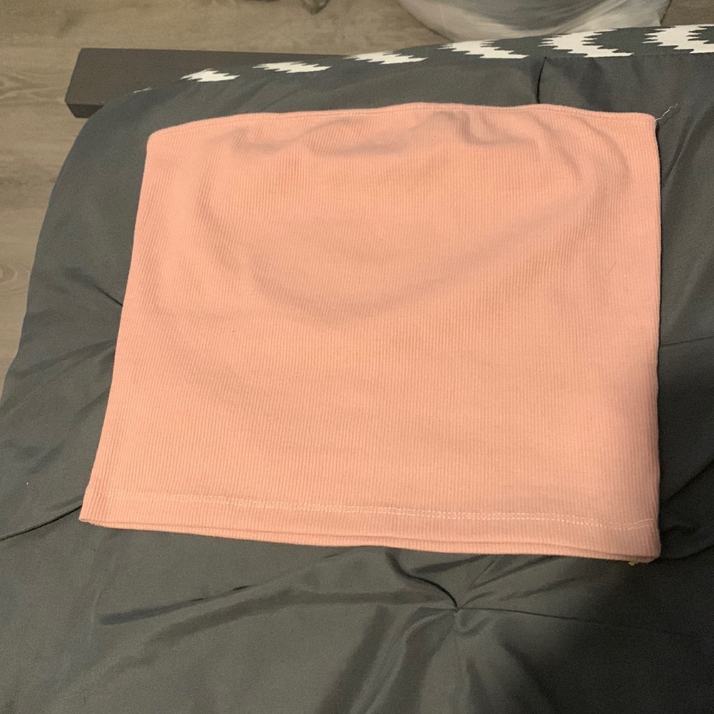 Light pink tube top